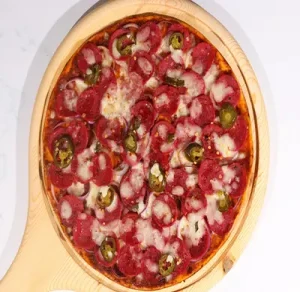 Beef Pepperoni Pizza